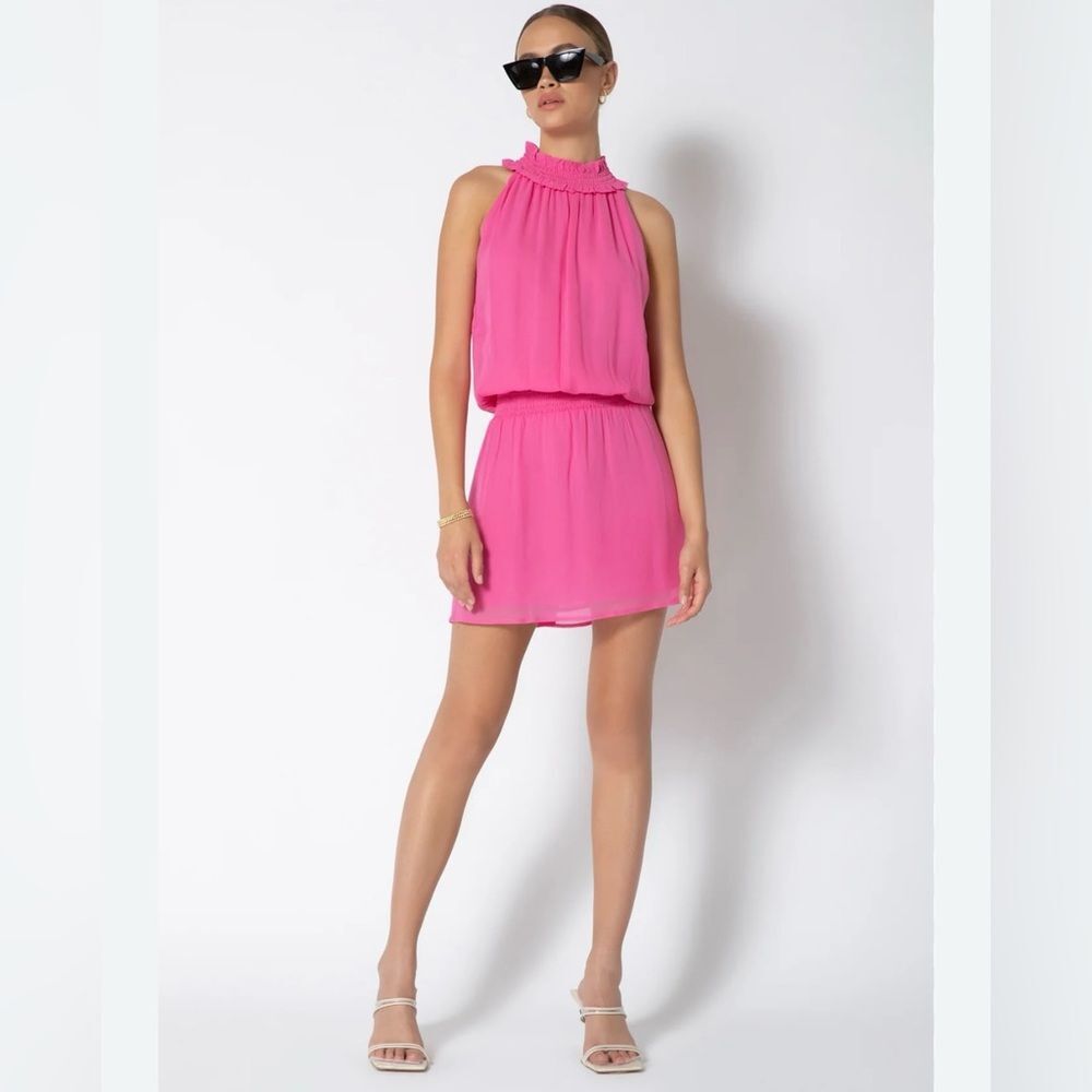 TART Vesta Mini Dress in Dragonfruit Pink - Size S